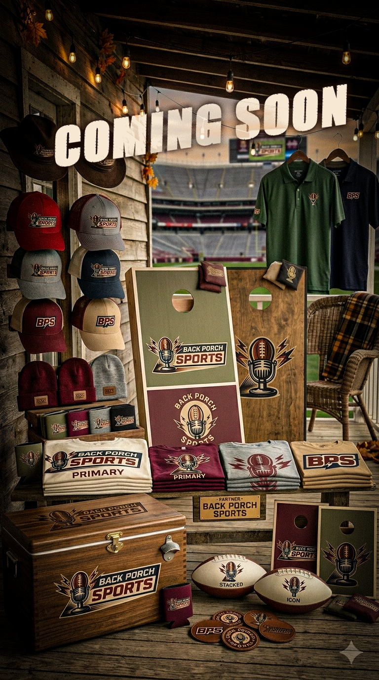 Back Porch Sports Merchandise Coming Soon