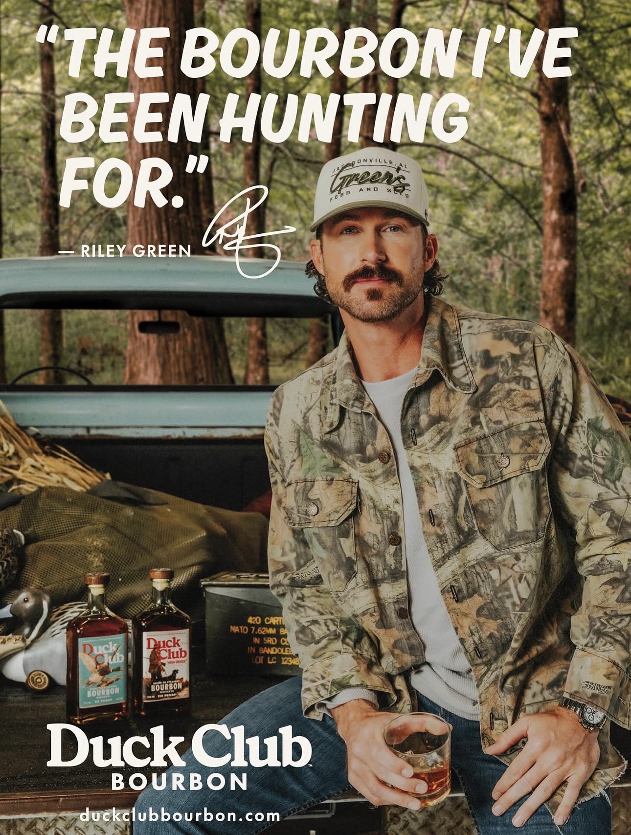 Duck Club Bourbon campaign image